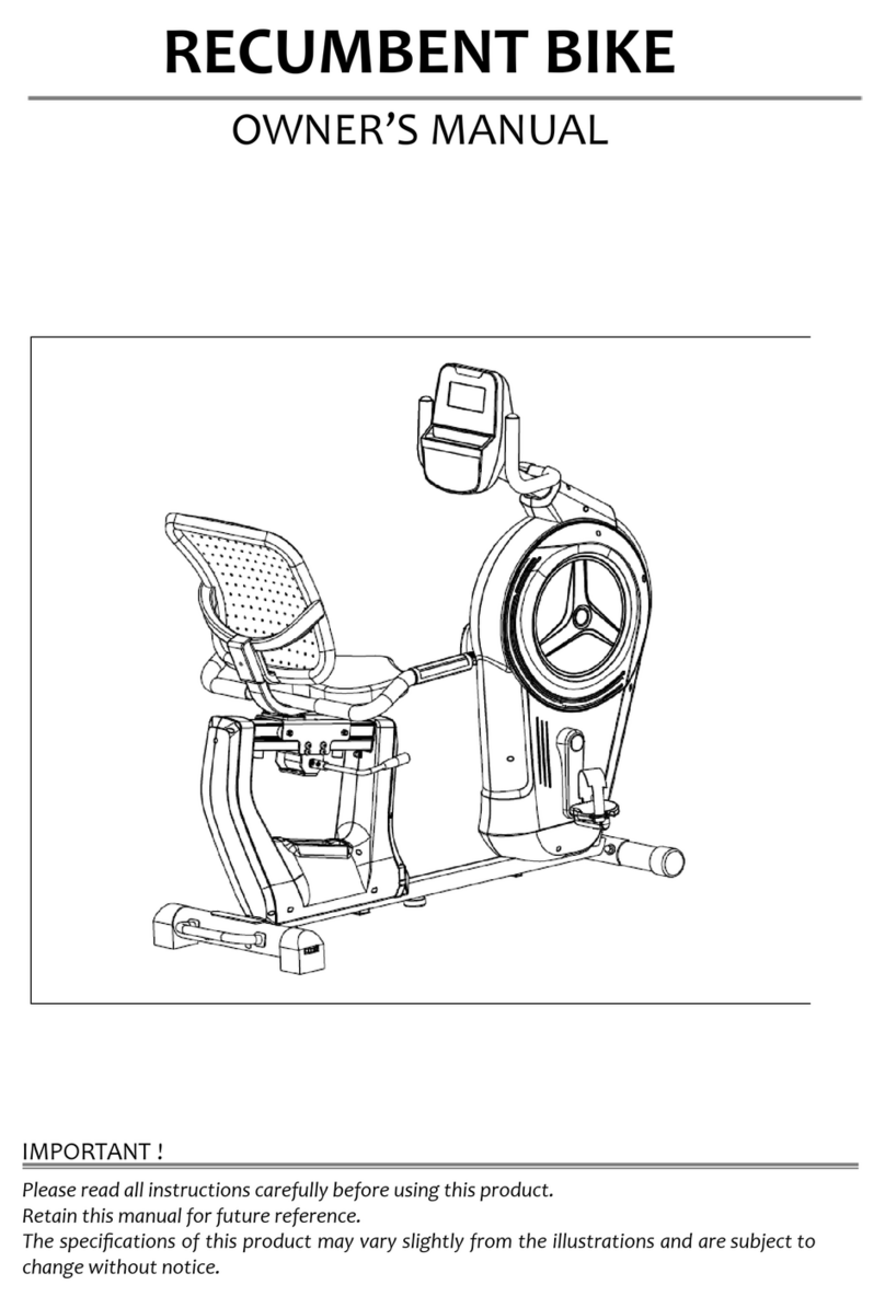 BODYTONE EVOR4 owner's manual