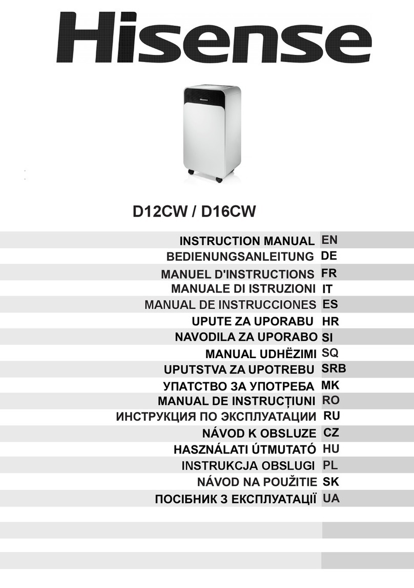 Hisense D12CW User manual