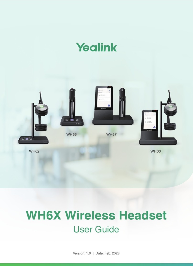 Yealink WH6 Series User manual