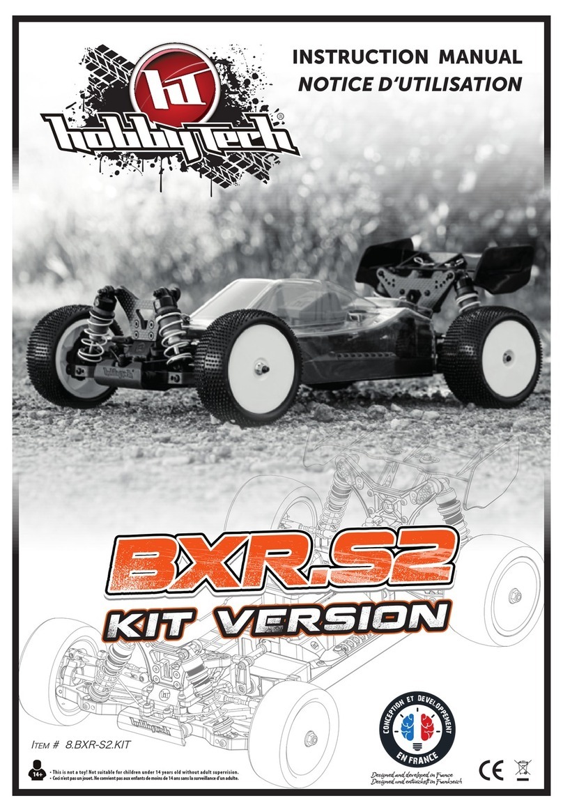 Hobbytech BXR.S2 KIT VERSION instruction manual Hobbytech BXR.S2 KIT VERSION instruction manual