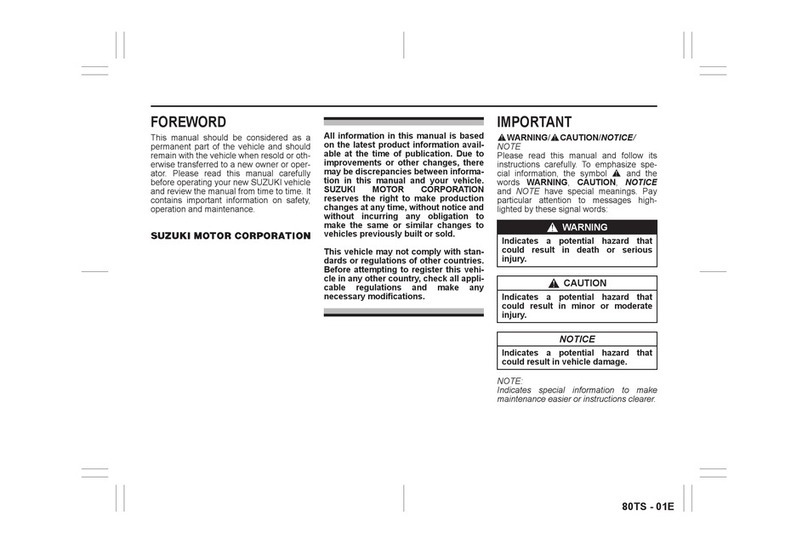 Suzuki Jimny 2022 User manual