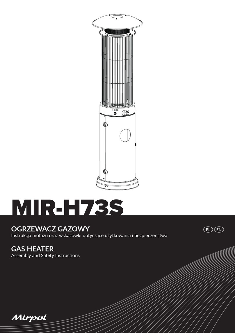 Mirpol MIR-H73S Assembly and safety instructions