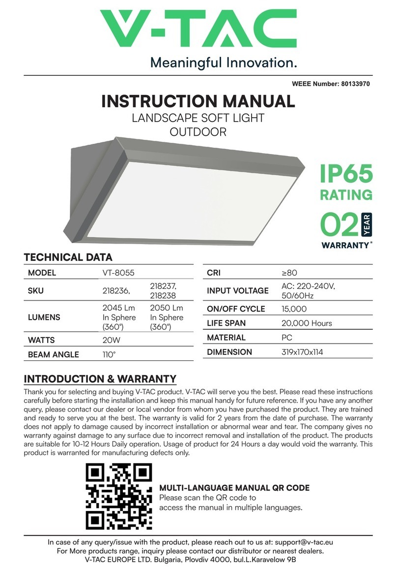 V-TAC VT-8055 instruction manual