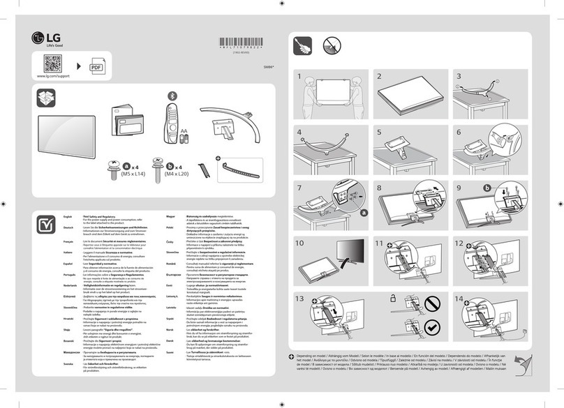 LG 49SM85 Series User manual
