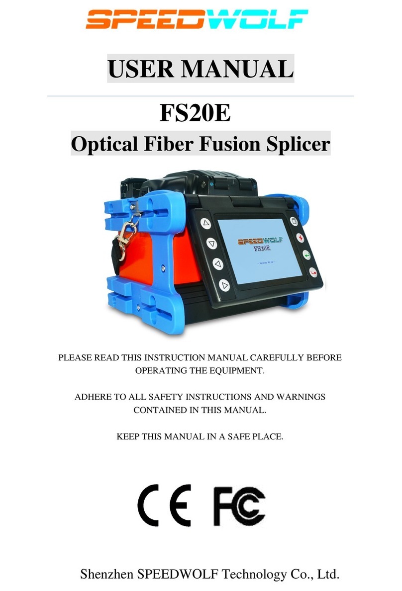 Speedwolf FS20E User manual