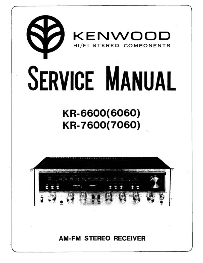 Kenwood KR-6600 Service manual