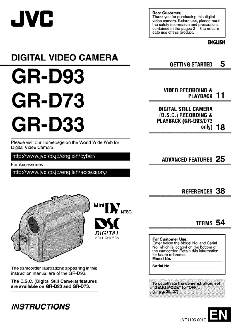 JVC GR-D93 User manual