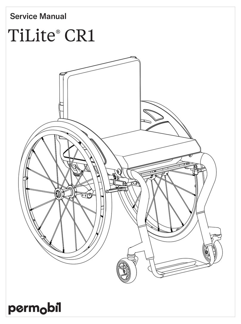 Permobil TiLite CR1 User manual