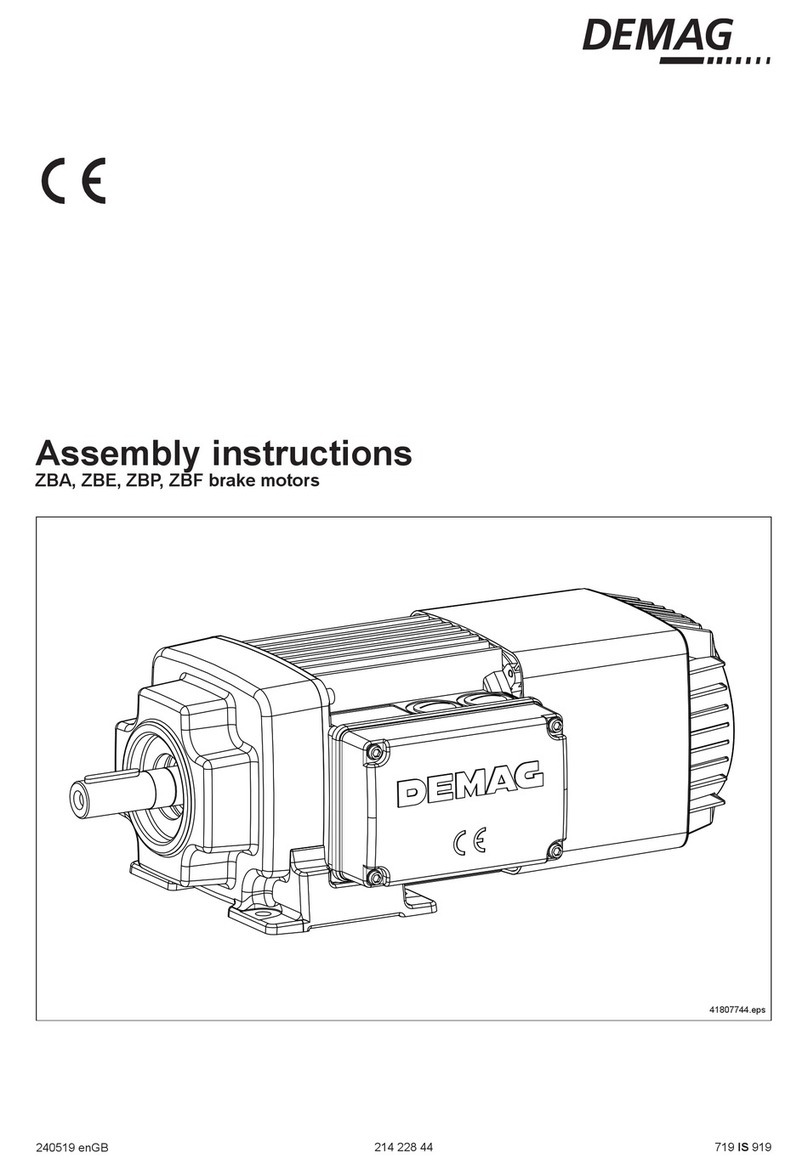 DEMAG ZBA Assembly instructions