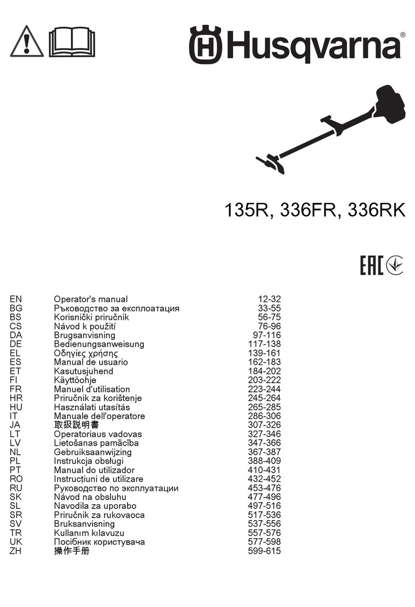 Husqvarna 135R Operator's manual