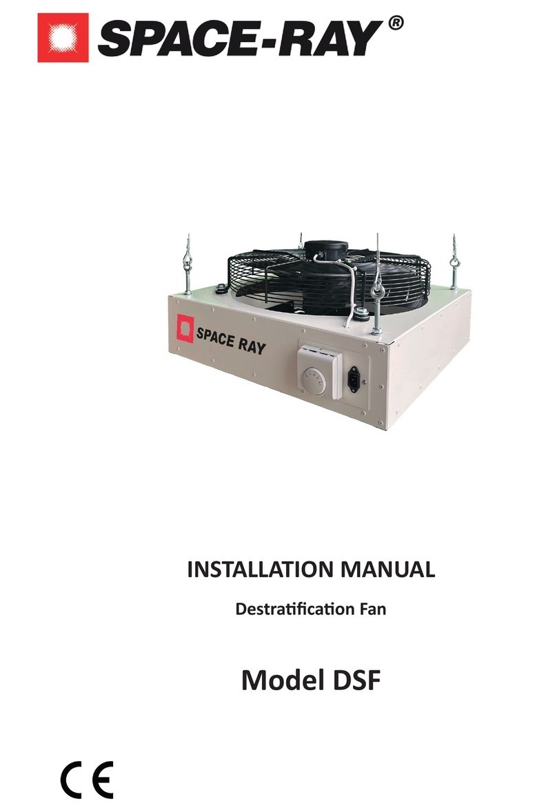 Space-Ray DSF20 installation manual