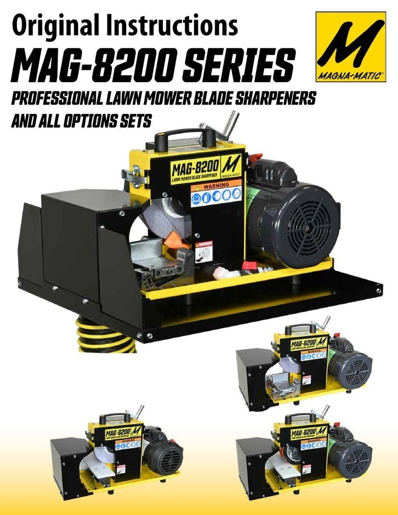 Magna-Matic MAG-8200 Series Original instructions