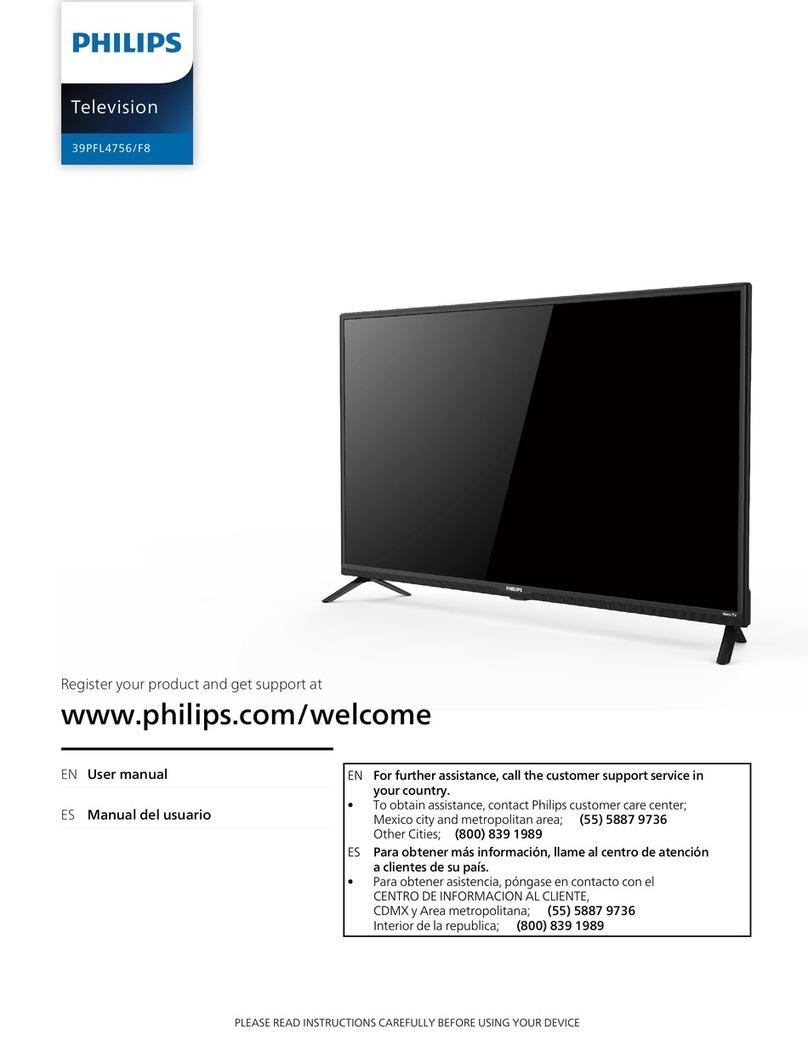Philips 39PFL4756/F8 User manual