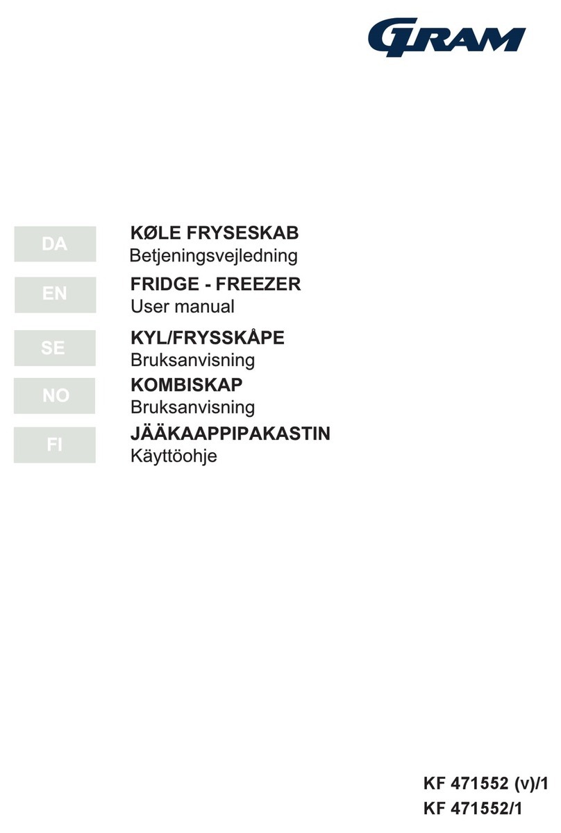 Gram KF 471552 v/1 user manual