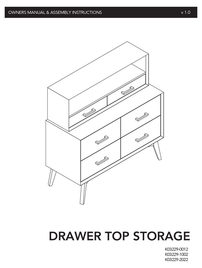 Classic Brands K03229-0012 Owner's manual & assembly instructions Classic Brands K03229-0012 Owner's manual & assembly instructions