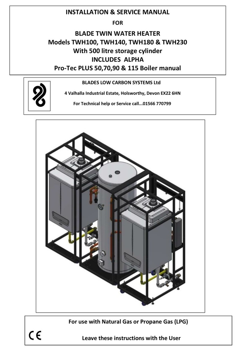 BLADES LCS TWH100 Installation & service manual BLADES LCS TWH100 Installation & service manual