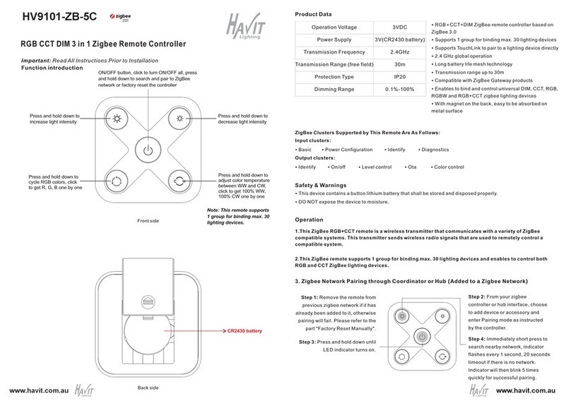 Havit HV9101-ZB-5C instructions