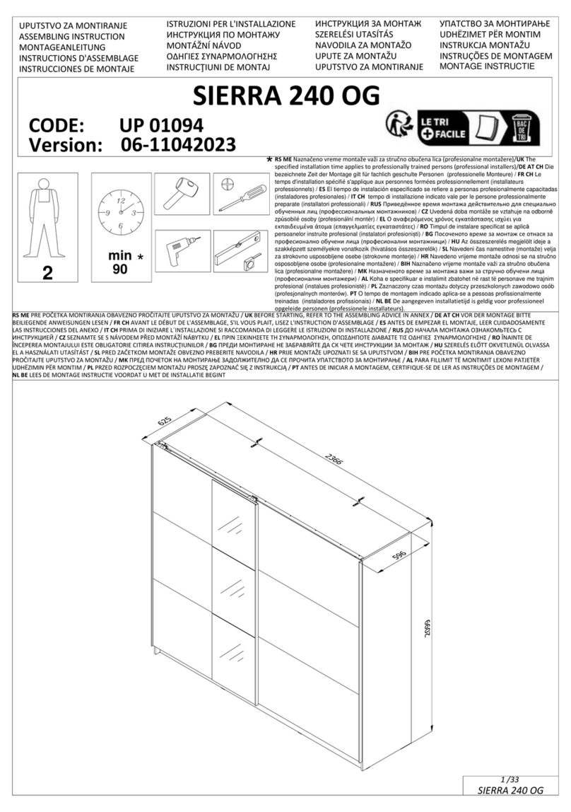 Quelle SIERRA 240 OG User manual