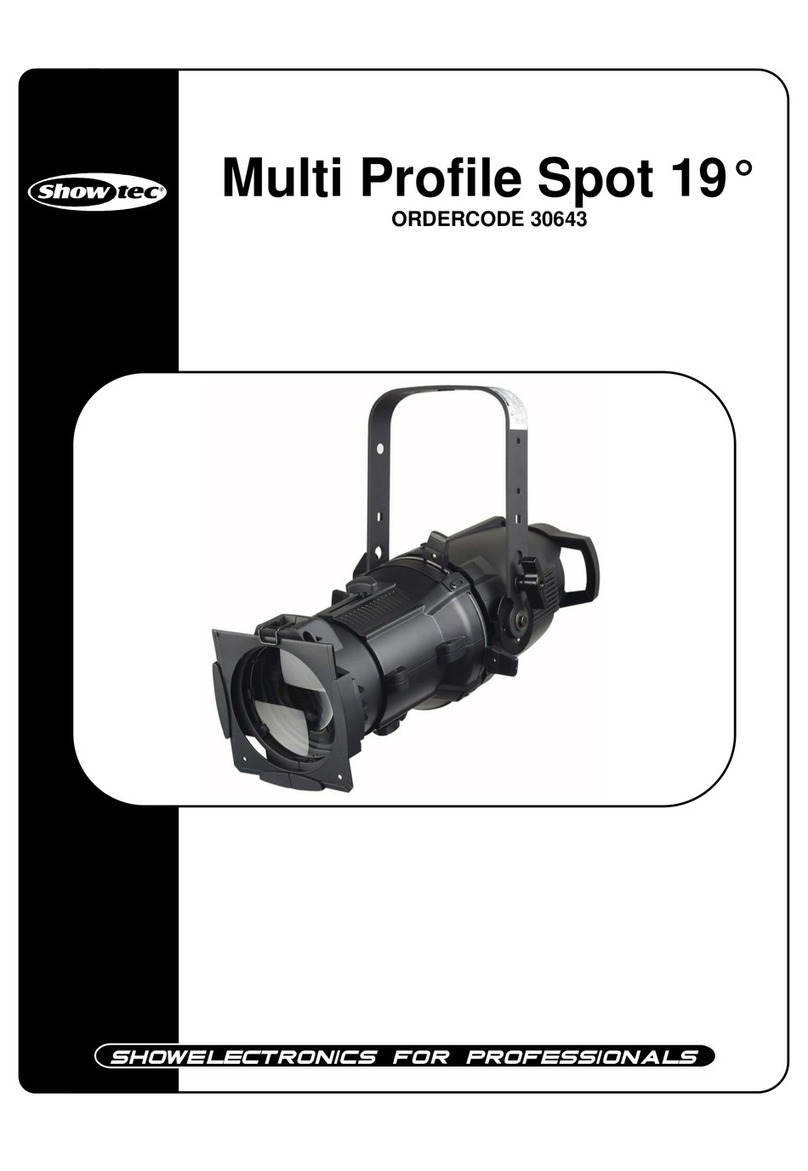 Show Tec Multi Profile Spot 19 instructions