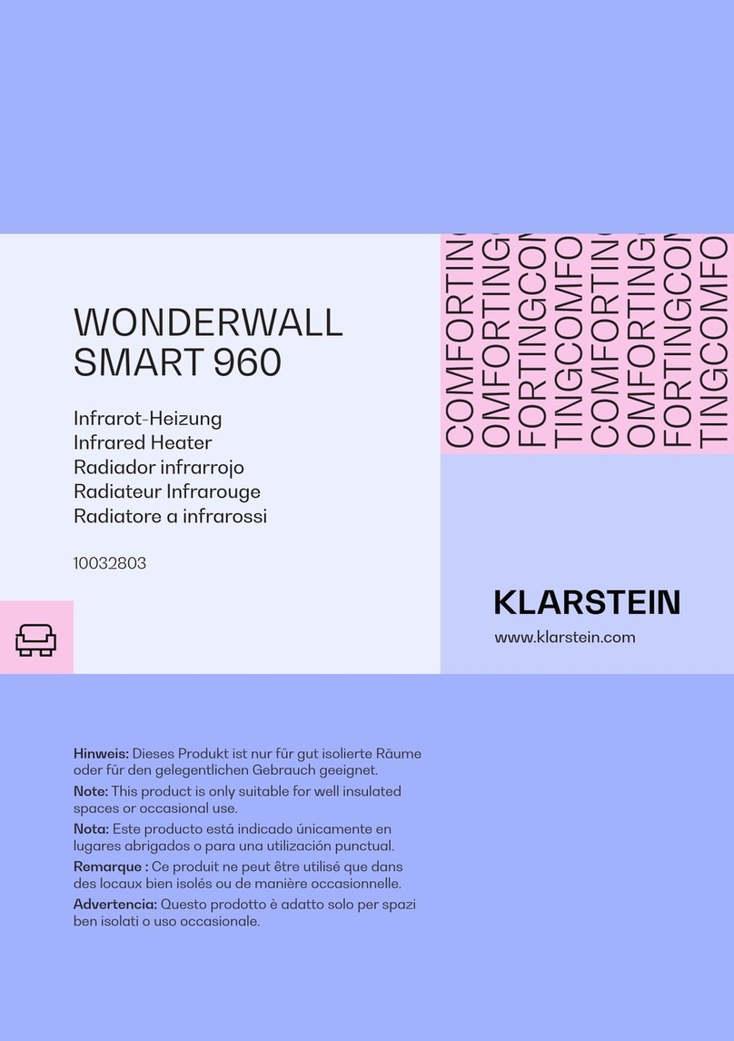 Klarstein WONDERWALL SMART 960 manual
