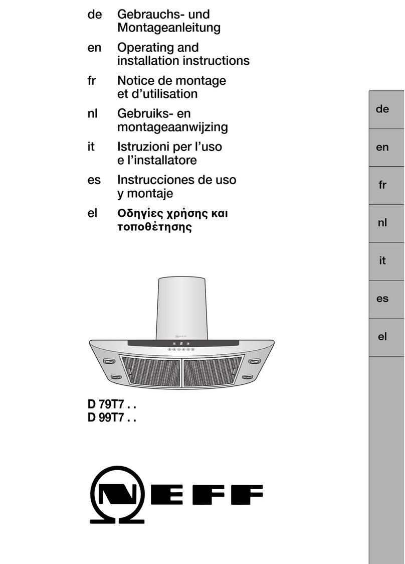 NEFF D 79T7 Series Operating and installation instructions