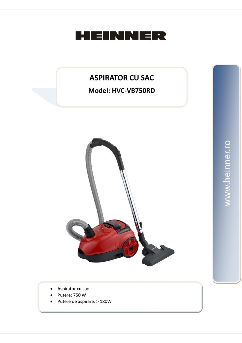 Heinner HVC-VB750RD manual