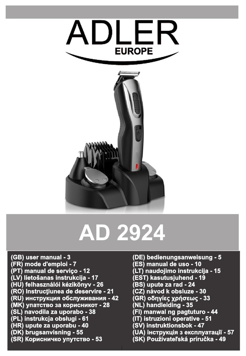 Adler Europe AD 2924 user manual
