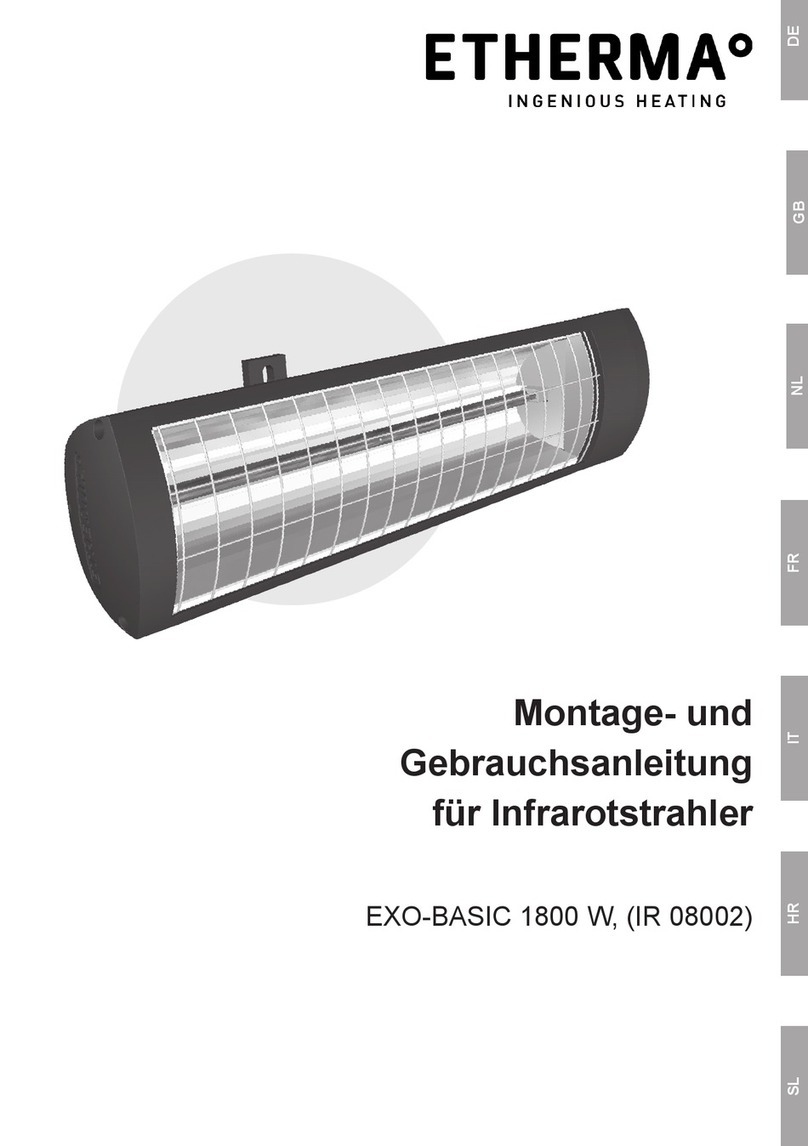 Etherma EXO-BASIC 1800 W Quick guide