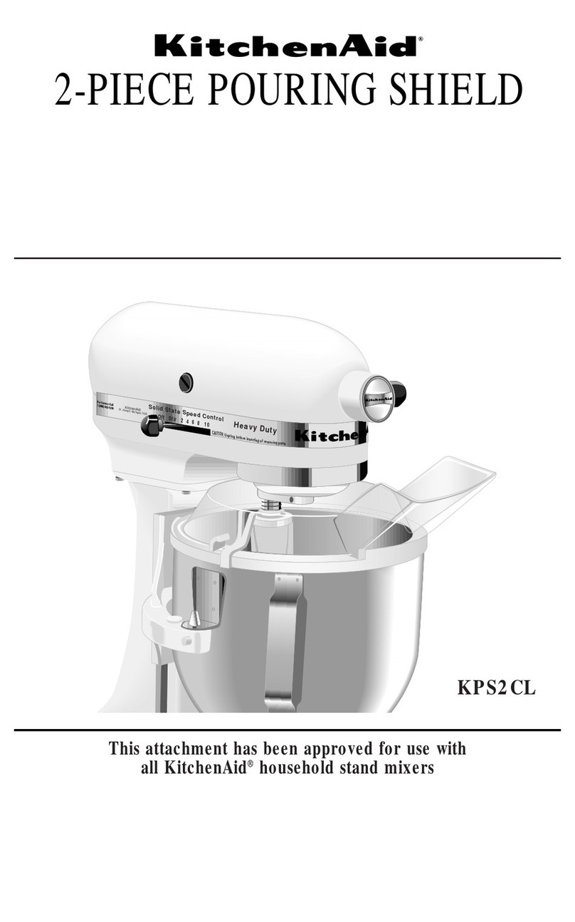 KitchenAid KPS2CL User manual