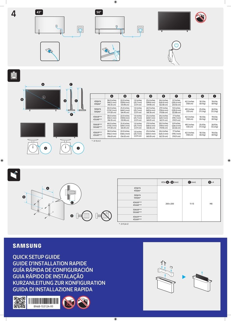 Samsung 43AU8 Series User manual Samsung 43AU8 Series User manual