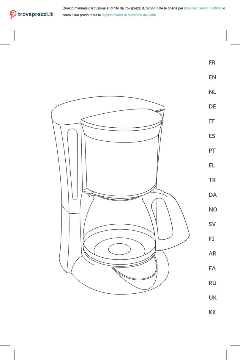 Moulinex Subito FG360D manual