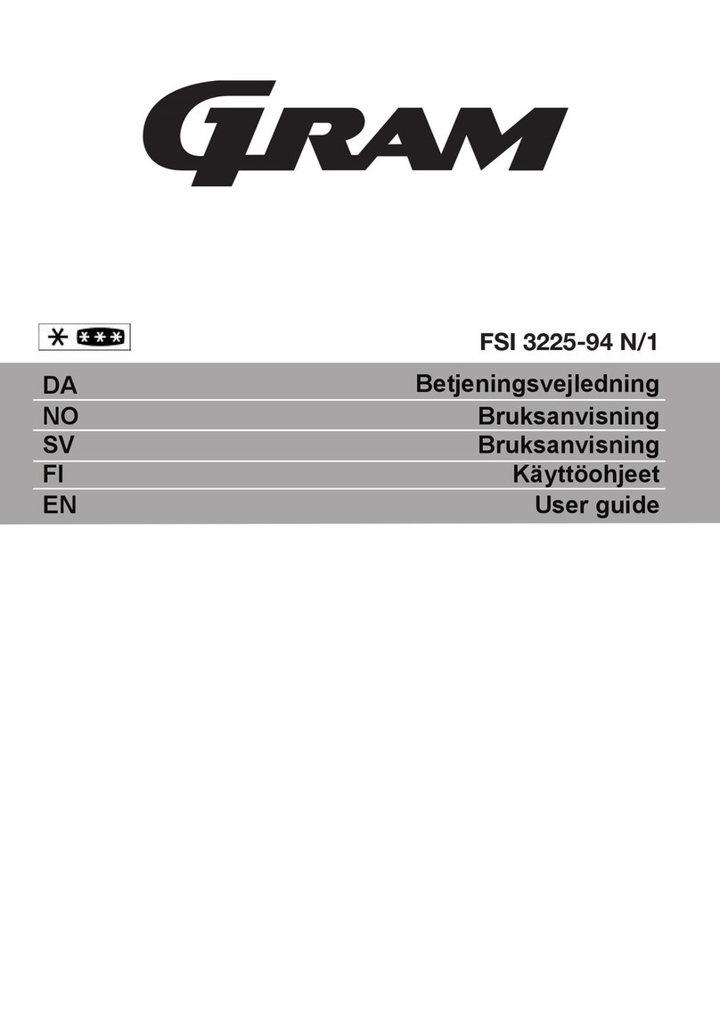 Gram FSI 3225-94 N/1 user guide