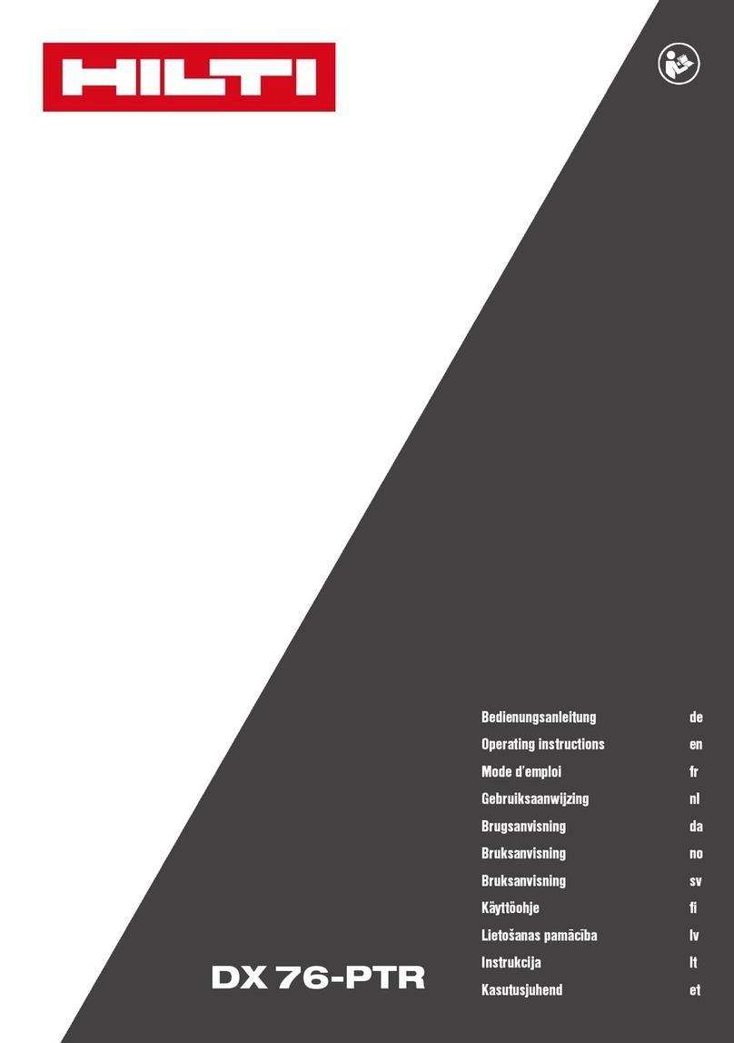 Hilti DX 76-PTR manual