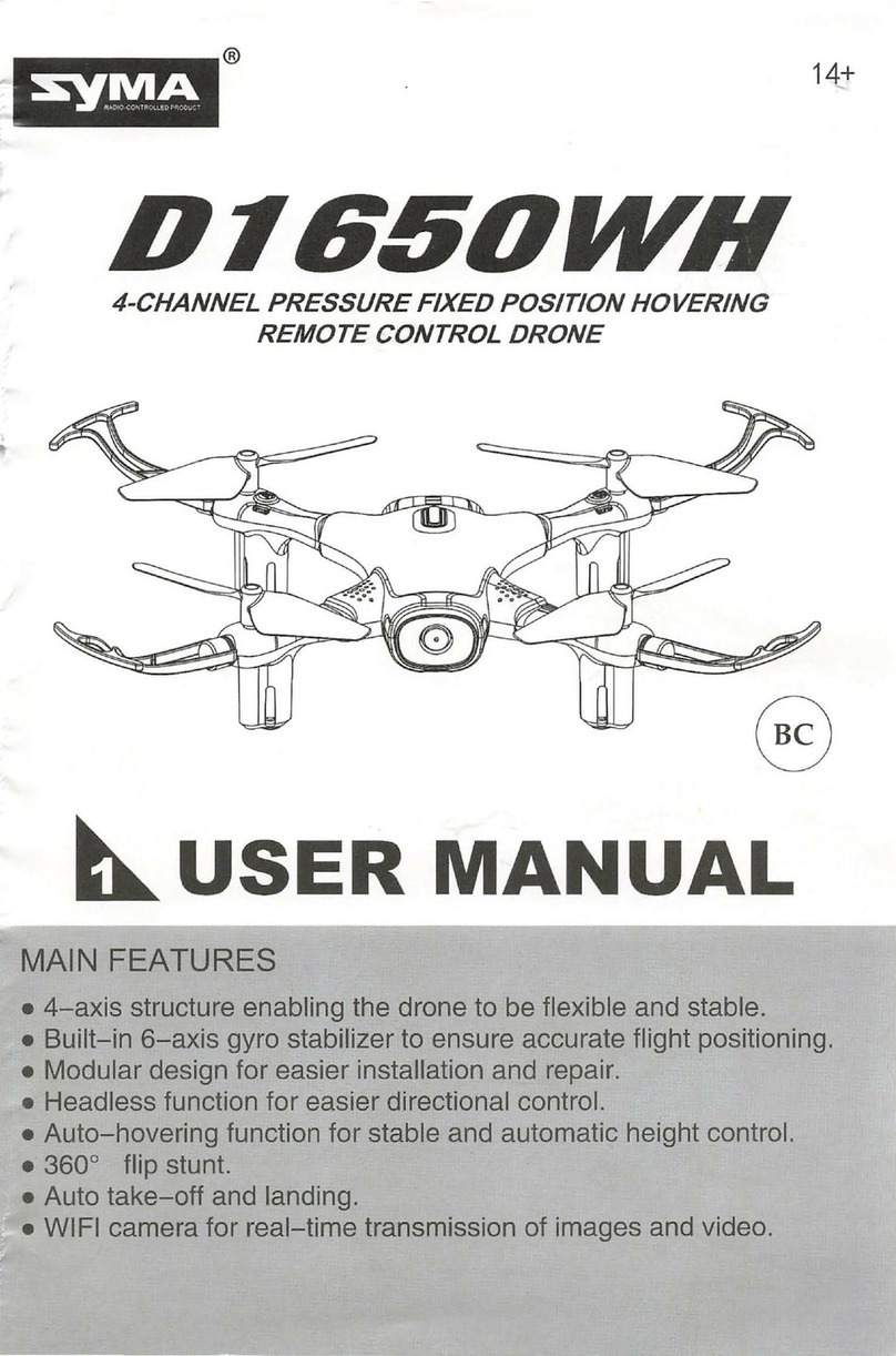SYMA D1650WH User manual
