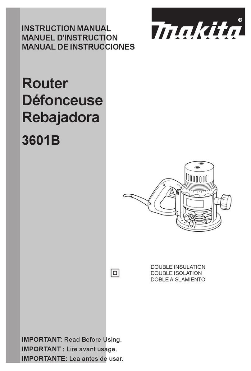 Makita 3601B instruction manual