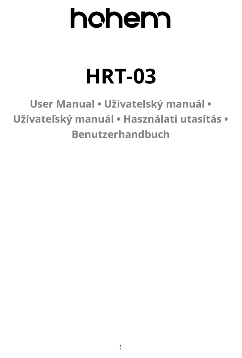 Hohem HRT-03 User manual