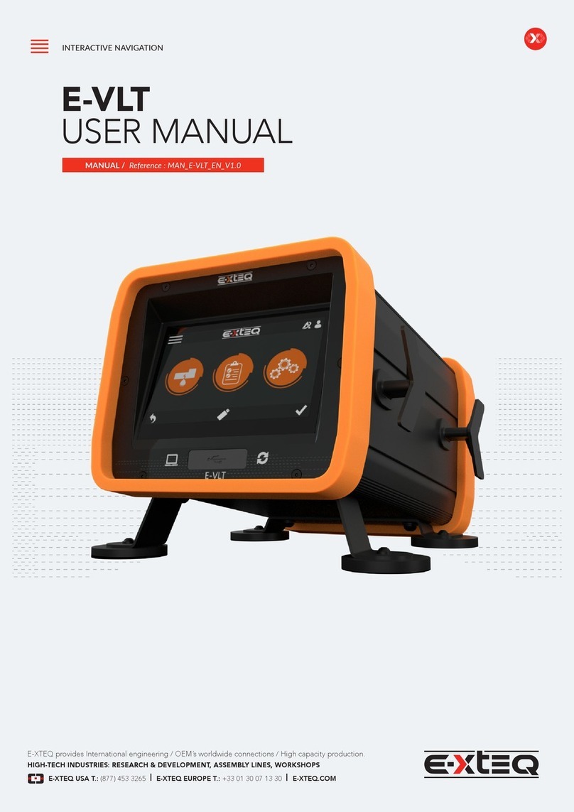 E-XTEQ E-VLT user manual