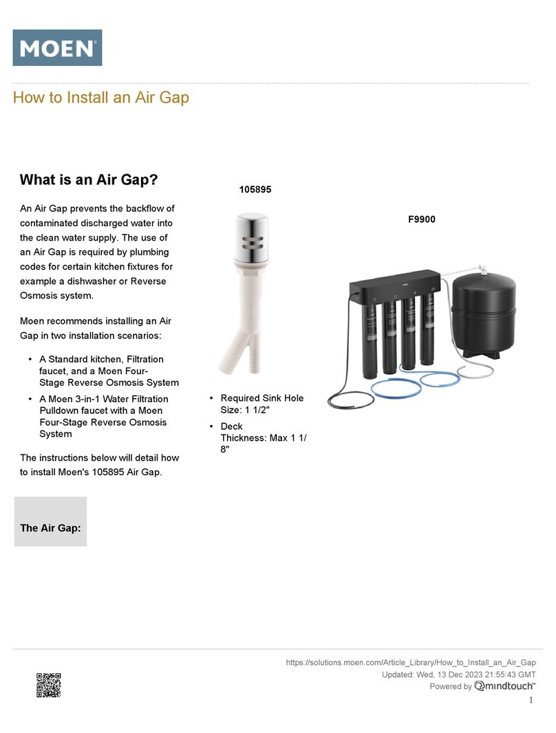 Moen F9900 How to install