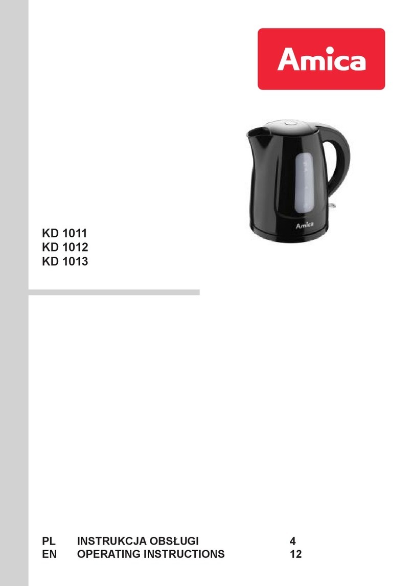 Amica KD 1011 User manual