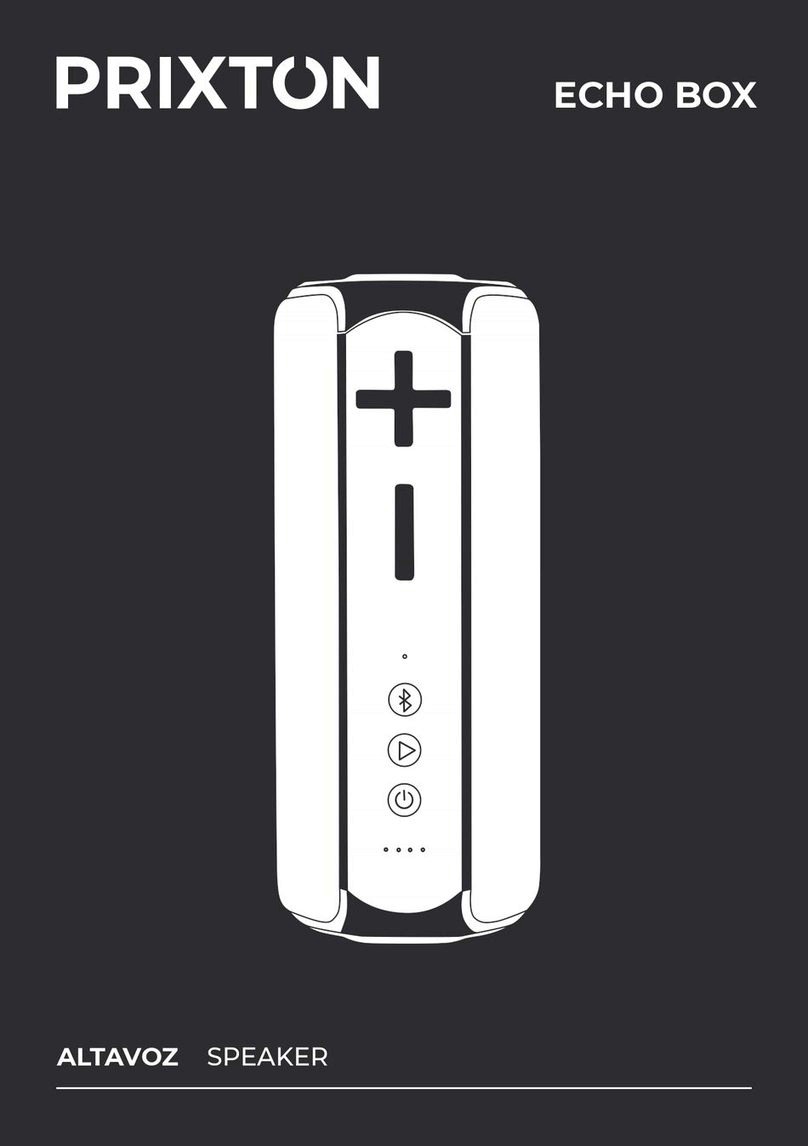 PRIXTON ECHO BOX manual