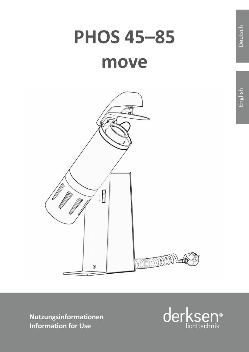 Derksen PHOS 45 move INFORMATION FOR USE