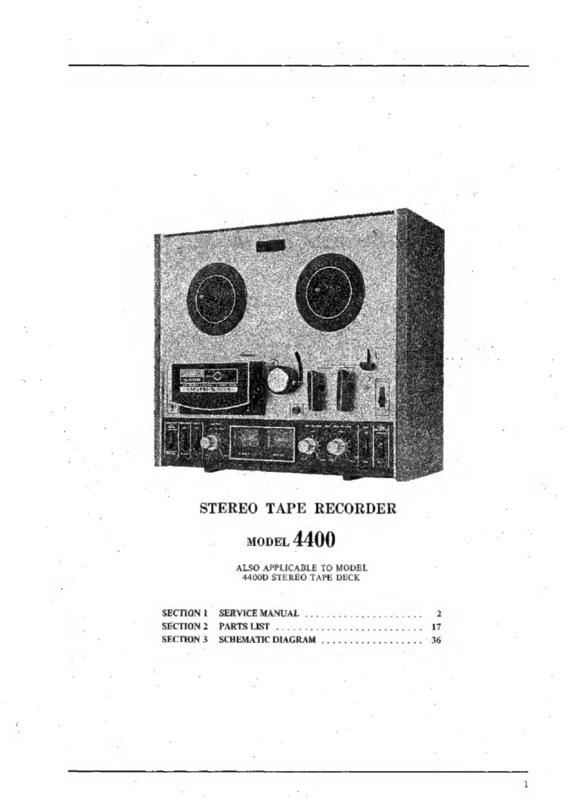 Akai 4400 User manual
