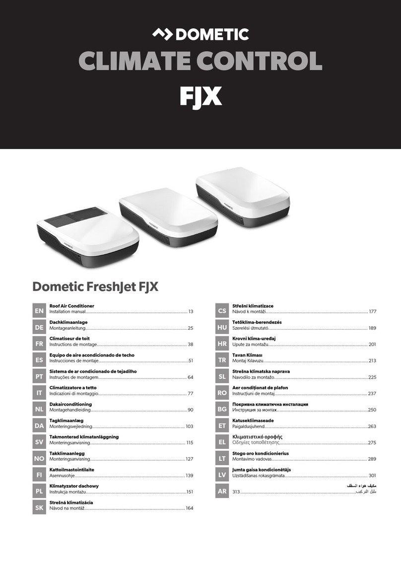 Dometic FreshJet FJX User manual