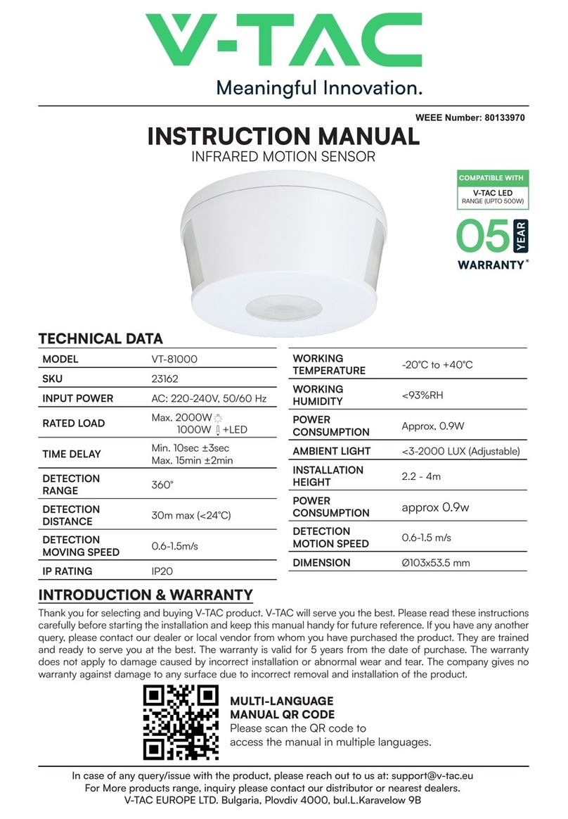 V-TAC VT-81000 User manual
