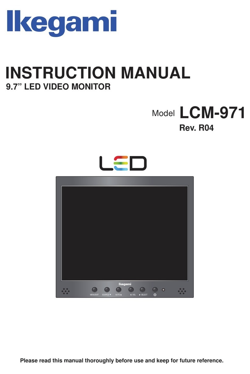Ikegami LCM-971 User manual