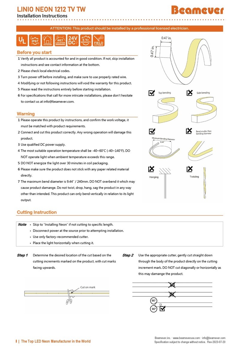 Beamever LINIO NEON 1212 TV TW User manual Beamever LINIO NEON 1212 TV TW User manual