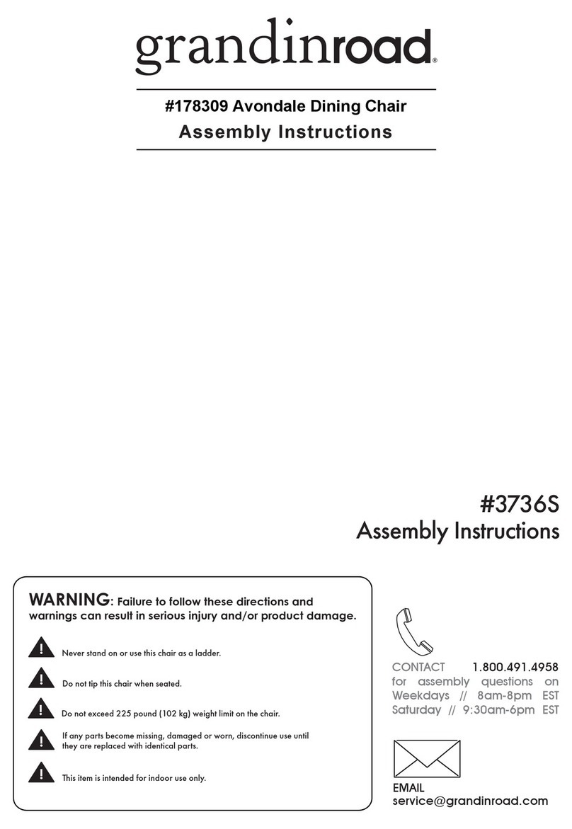 Grandinroad 178309 Assembly instructions