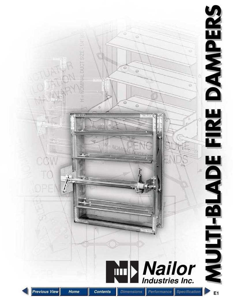 Nailor D1200 Series manual