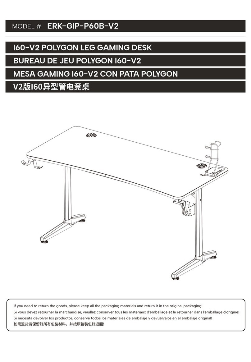 Eureka Ergonomic ERK-GIP-P60B-V2 User manual Eureka Ergonomic ERK-GIP-P60B-V2 User manual