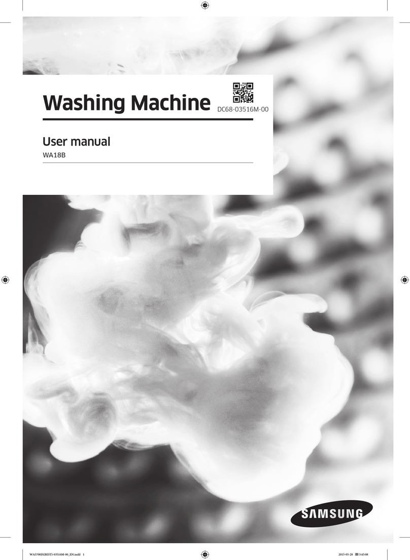 Samsung WA18B User manual